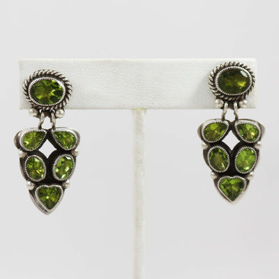 Peridot Earrings by Chris Dungan - Garland's