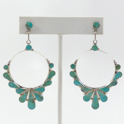 Variscite Earrings by Bryant Othole - Garland's
