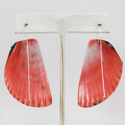 Shell Inlay Earrings by Charlene Reano - Garland's