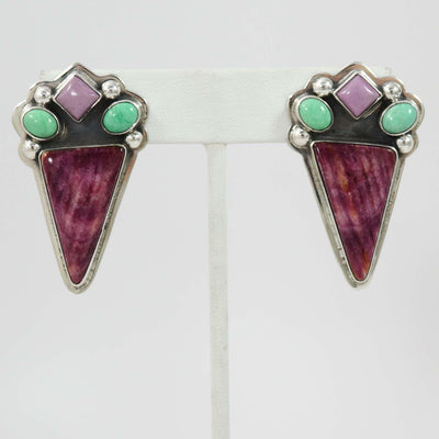 Multi-Stone Earrings by Noah Pfeffer - Garland's