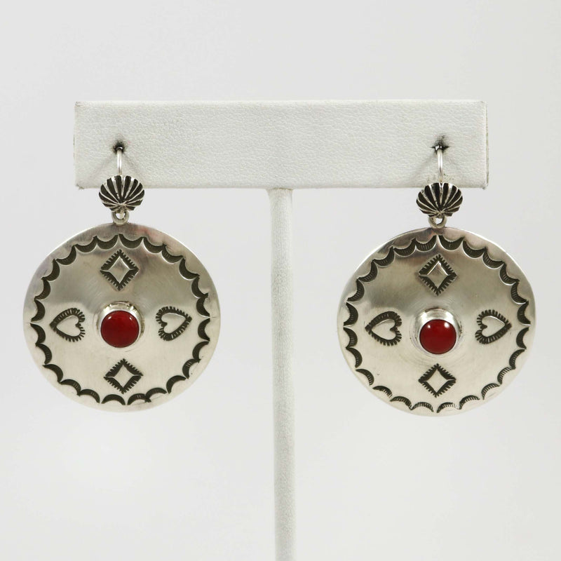 Coral Earrings