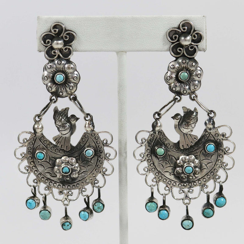 Turquoise Clip Earrings