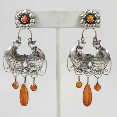 Spiny Oyster Shell Earrings