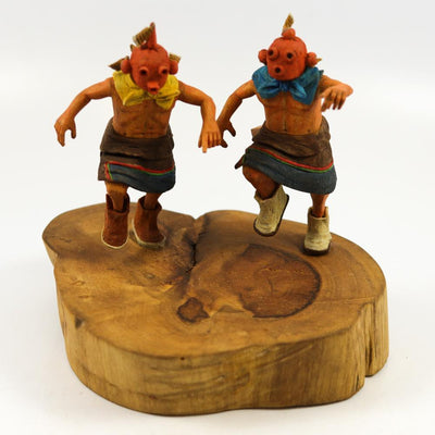 Miniature Mudhead Kachinas by Murphy Saufkie - Garland's