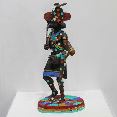 Fire God Kachina by Leander Tenakhongva - Garland's