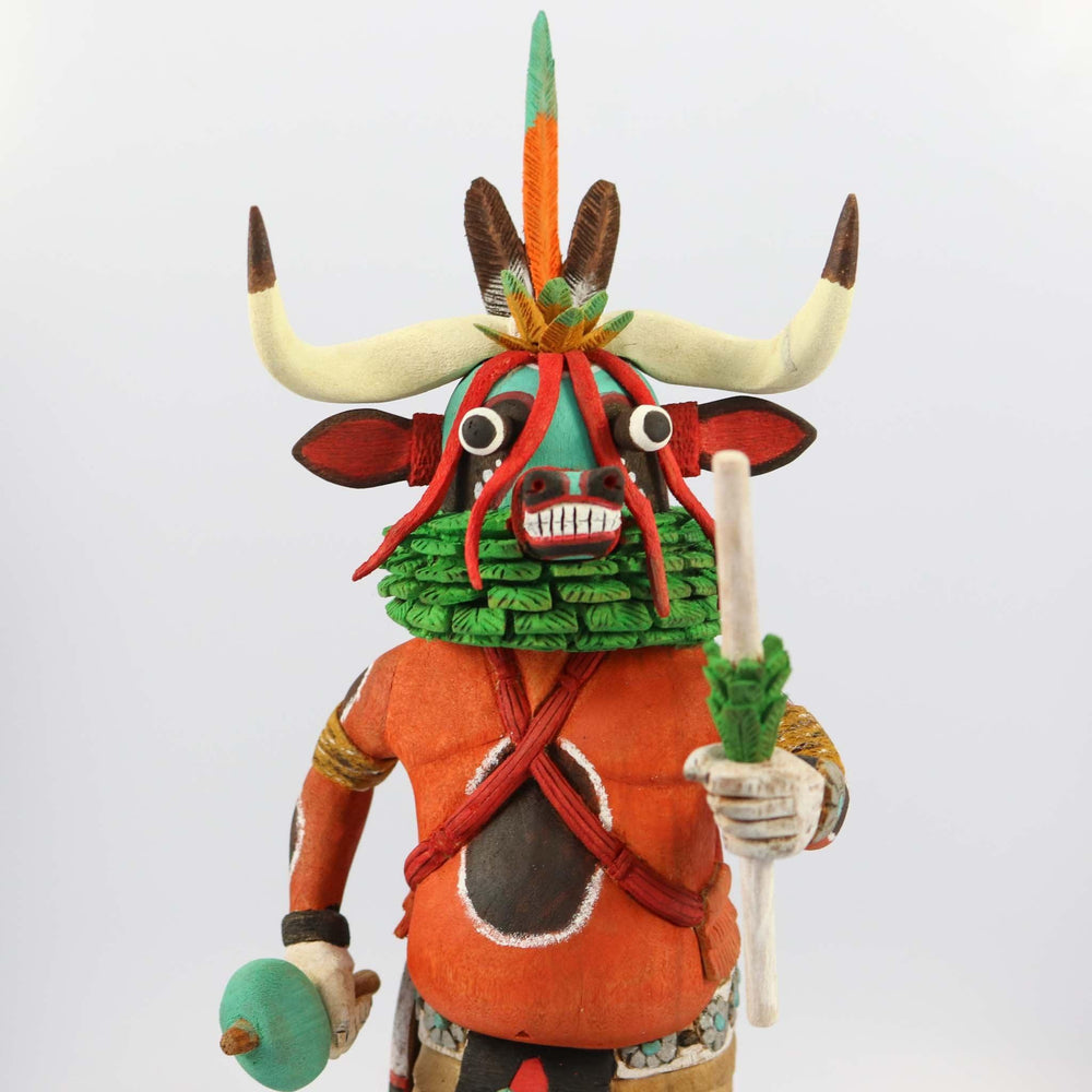 Cow Kachina by Philbert Poleyestewa - Garland's