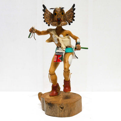 Great Horned Owl Kachina by Coolidge Roy Jr. - Garland's
