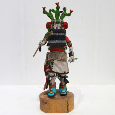 Prickly Pear Cactus Kachina by Norbert Tewa - Garland's