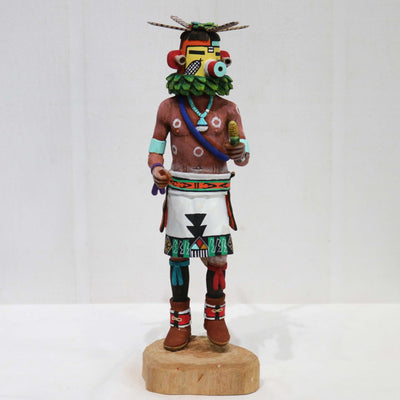 Spotted Corn Dancer Kachina by Orin Poley - Garland's