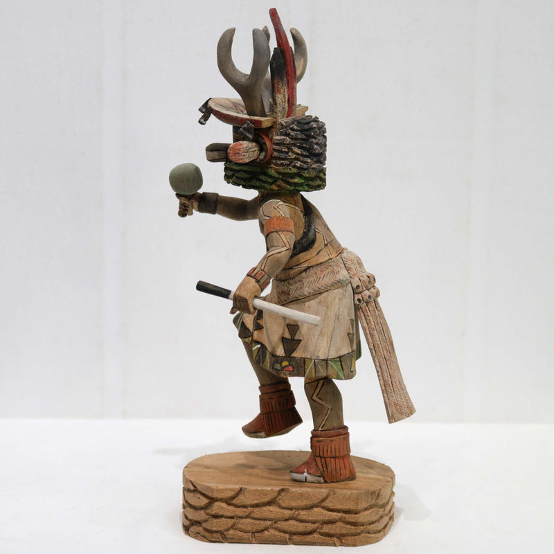 Deer Dancer Kachina by Coolidge Roy Jr. - Garland&