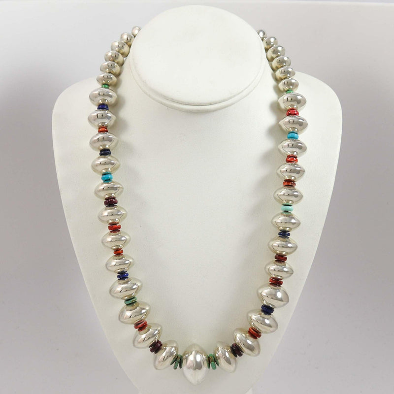 Multi-Stone Bead Necklace by Noah Pfeffer - Garland&