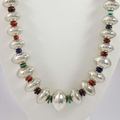 Multi-Stone Bead Necklace by Noah Pfeffer - Garland's