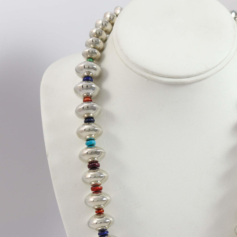 Multi-Stone Bead Necklace by Noah Pfeffer - Garland&