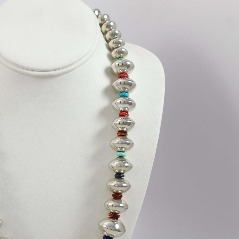 Multi-Stone Bead Necklace by Noah Pfeffer - Garland&