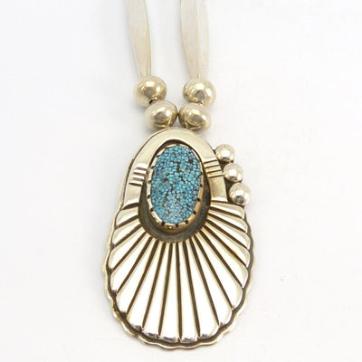 Kingman Turquoise Necklace by Cippy Crazyhorse - Garland's