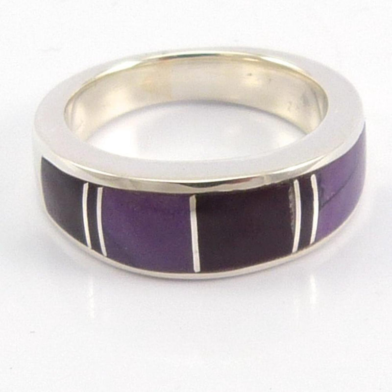 Sugilite Inlay Ring by Tim Charley - Garland&
