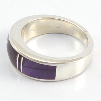 Sugilite Inlay Ring by Tim Charley - Garland's