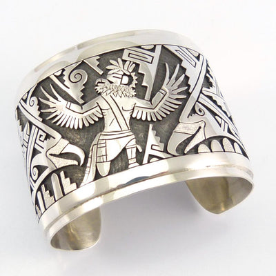 Eagle Dancer Cuff by Berra Tawahongva - Garland's