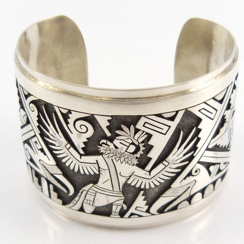 Eagle Dancer Cuff by Berra Tawahongva - Garland&