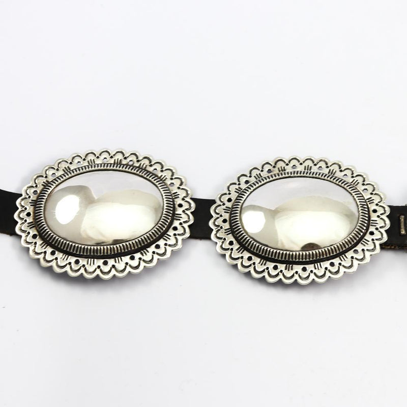 Silver Concha Belt by Cippy Crazyhorse - Garland&
