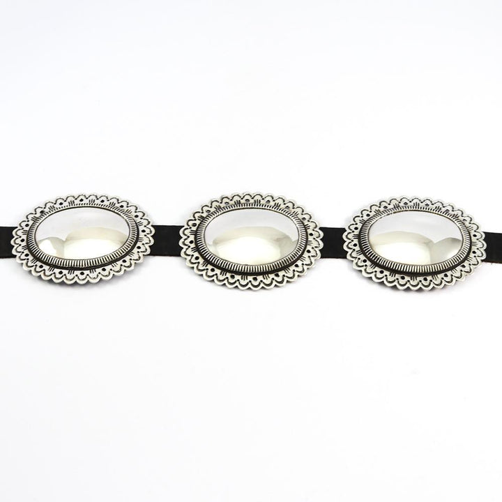 Silver Concha Belt by Cippy Crazyhorse - Garland's