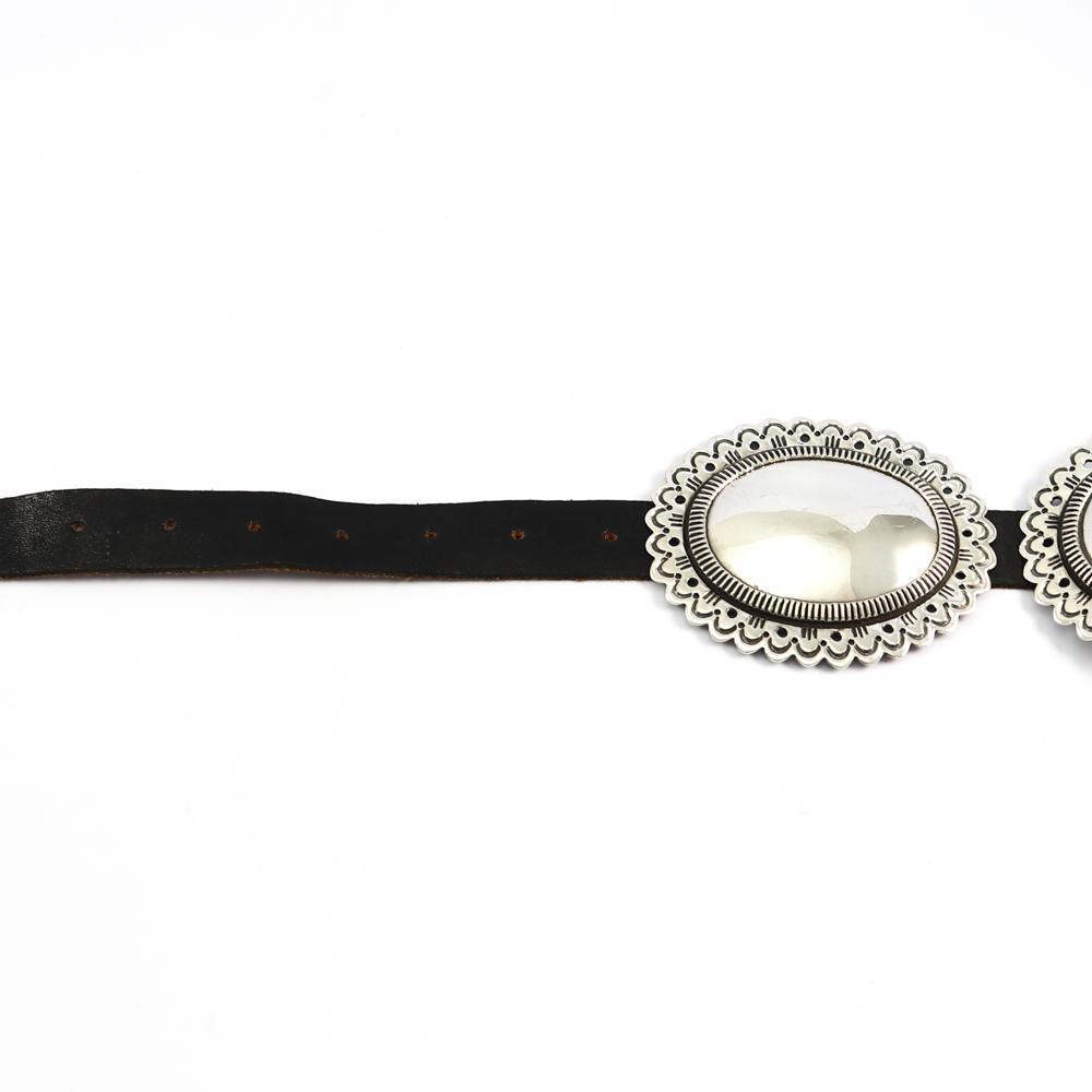 Silver Concha Belt by Cippy Crazyhorse - Garland's