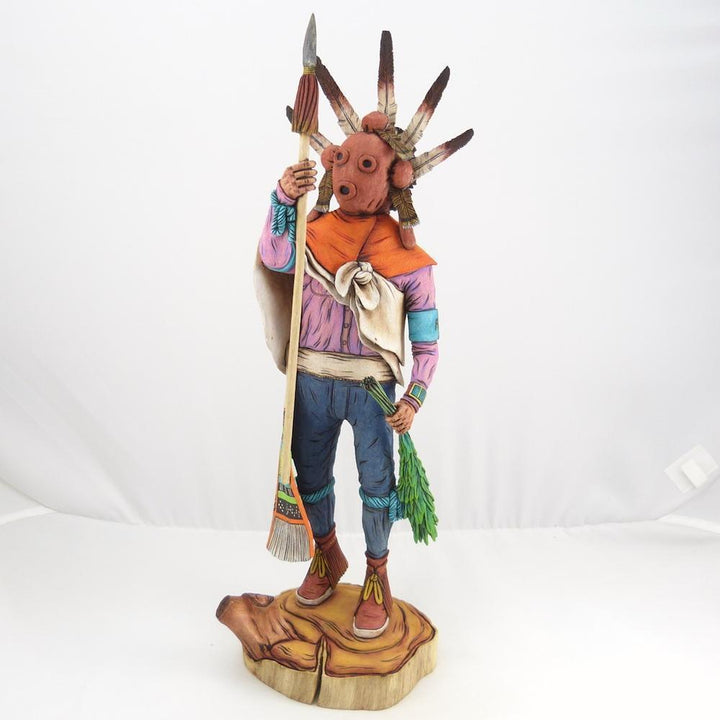 Warrior Mudhead Kachina by Arnold Holmes - Garland's