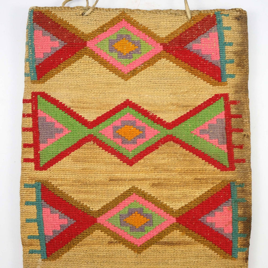 1930s Reversible Corn Husk Bag by Vintage Collection - Garland's