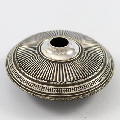 Stamped Silver Seed Jar by Ron Bedonie - Garland's