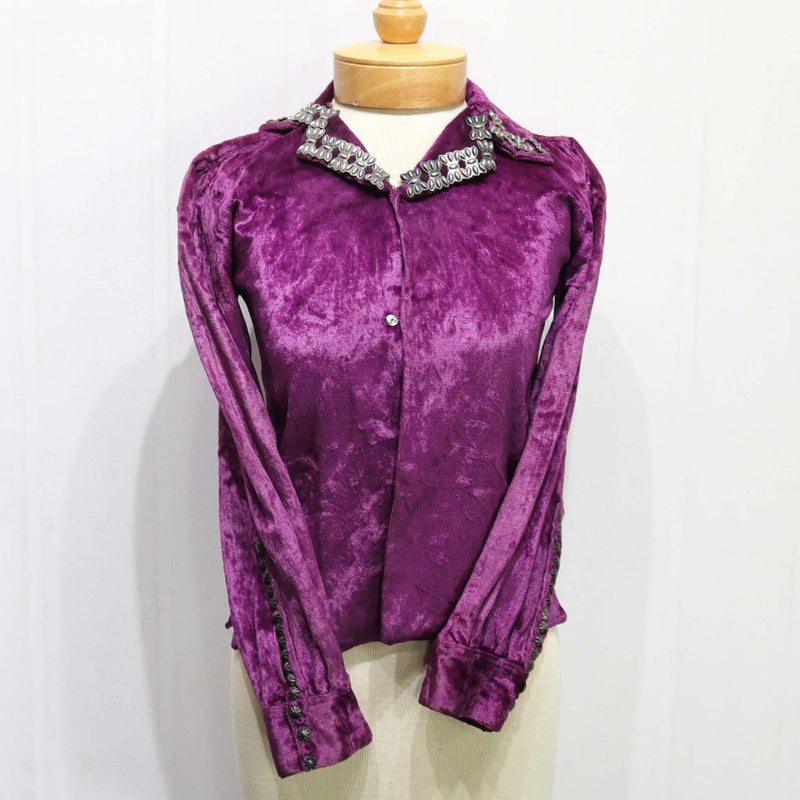 1940s Navajo Velvet Shirt by Vintage Collection - Garland&