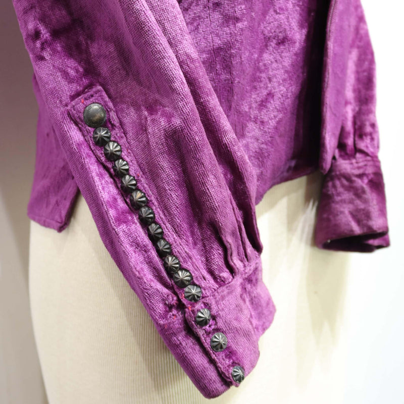 1940s Navajo Velvet Shirt by Vintage Collection - Garland&