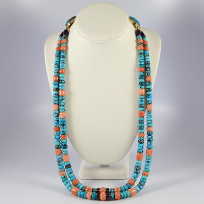 "Burning Love" Necklace by Larry Vasquez - Garland's