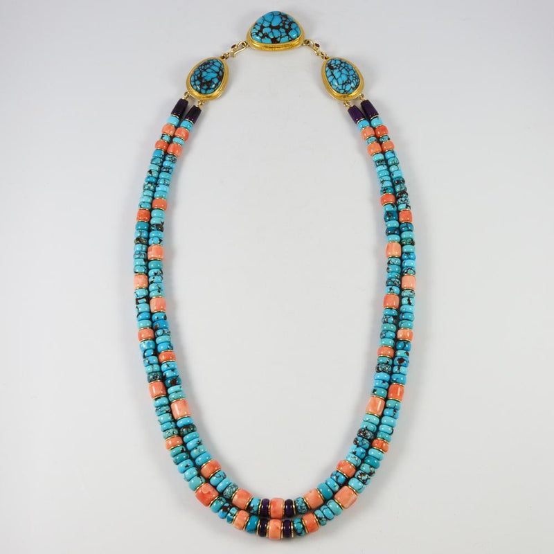"Burning Love" Necklace by Larry Vasquez - Garland&