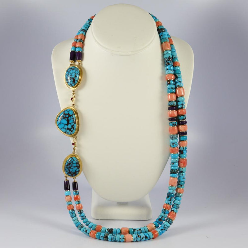 "Burning Love" Necklace by Larry Vasquez - Garland&