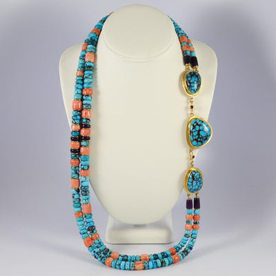 "Burning Love" Necklace by Larry Vasquez - Garland's