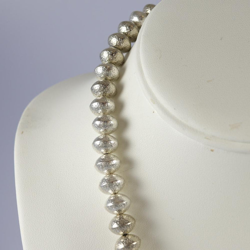 Argentium Bead Necklace by Al Joe - Garland&