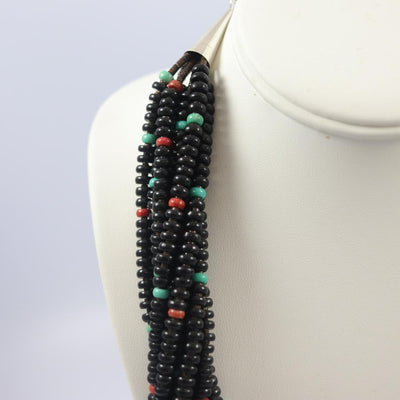 Multi-Stone Bead Necklace by Kenneth Aguilar - Garland's