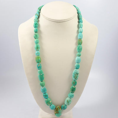 Fox Turquoise Necklace by Bob Hall - Garland's