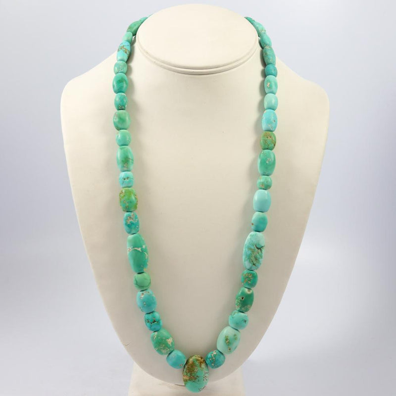 Fox Turquoise Necklace by Bob Hall - Garland&