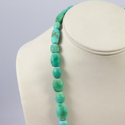 Fox Turquoise Necklace by Bob Hall - Garland's