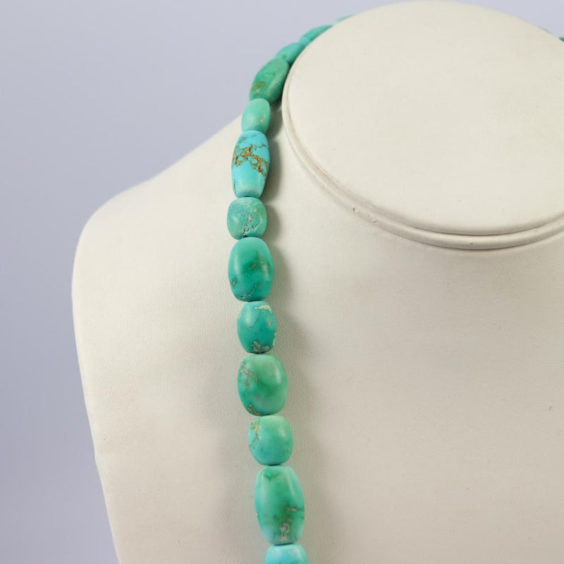 Fox Turquoise Necklace by Bob Hall - Garland&