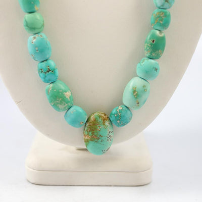 Fox Turquoise Necklace by Bob Hall - Garland's