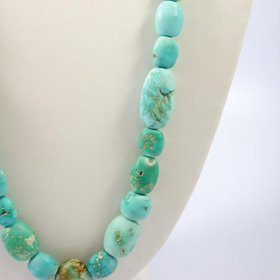 Fox Turquoise Necklace by Bob Hall - Garland's