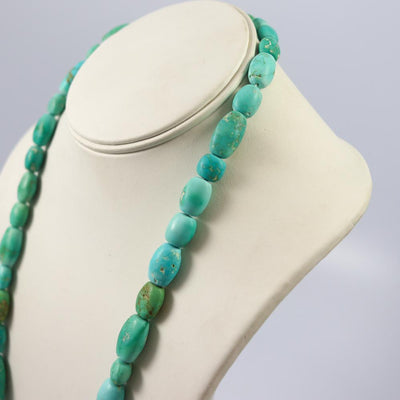Fox Turquoise Necklace by Bob Hall - Garland's
