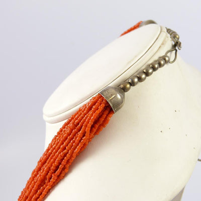 Glass Bead Necklace by Vintage Collection - Garland's