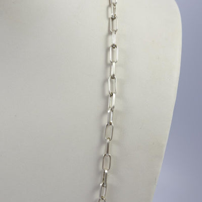 Hopi Chain Necklace (18ga., 24") by Loren Kootswatewa - Garland's