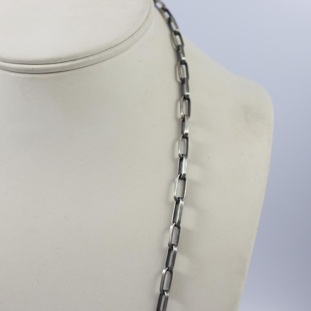 Hopi Chain Necklace (16ga., 24") by Loren Kootswatewa - Garland's