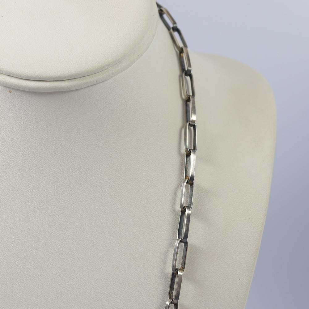 Hopi Chain Necklace (14ga., 24") by Loren Kootswatewa - Garland's