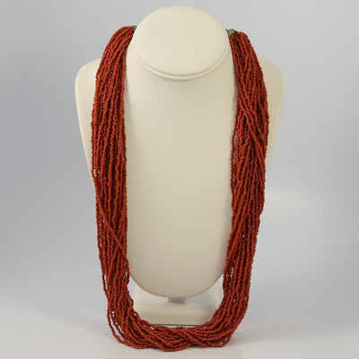 1970s Glass Bead Necklace by Vintage Collection - Garland's
