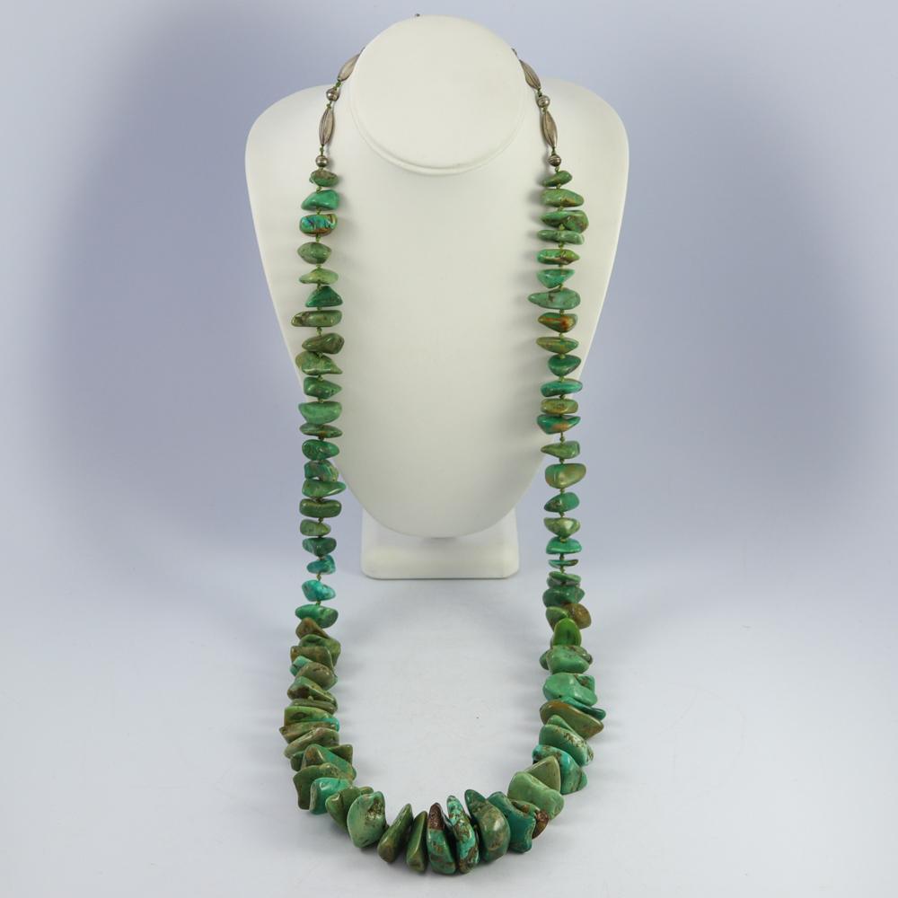 Turquoise Bead Necklace by Vintage Collection - Garland's
